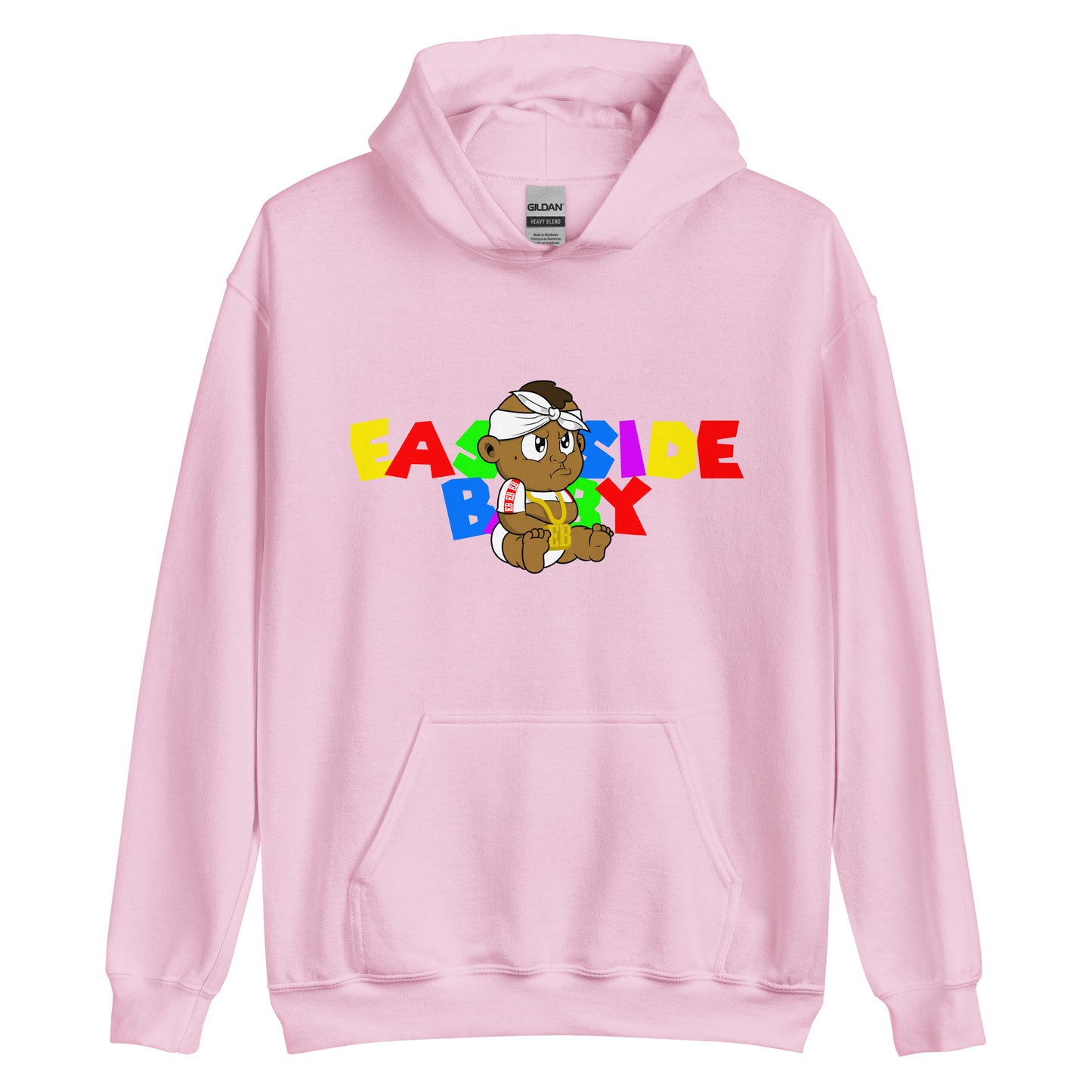EastSide BAby White Rag Hoodie