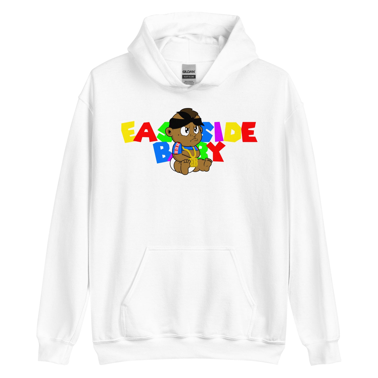 EastSide Baby Black Rag Hoodie