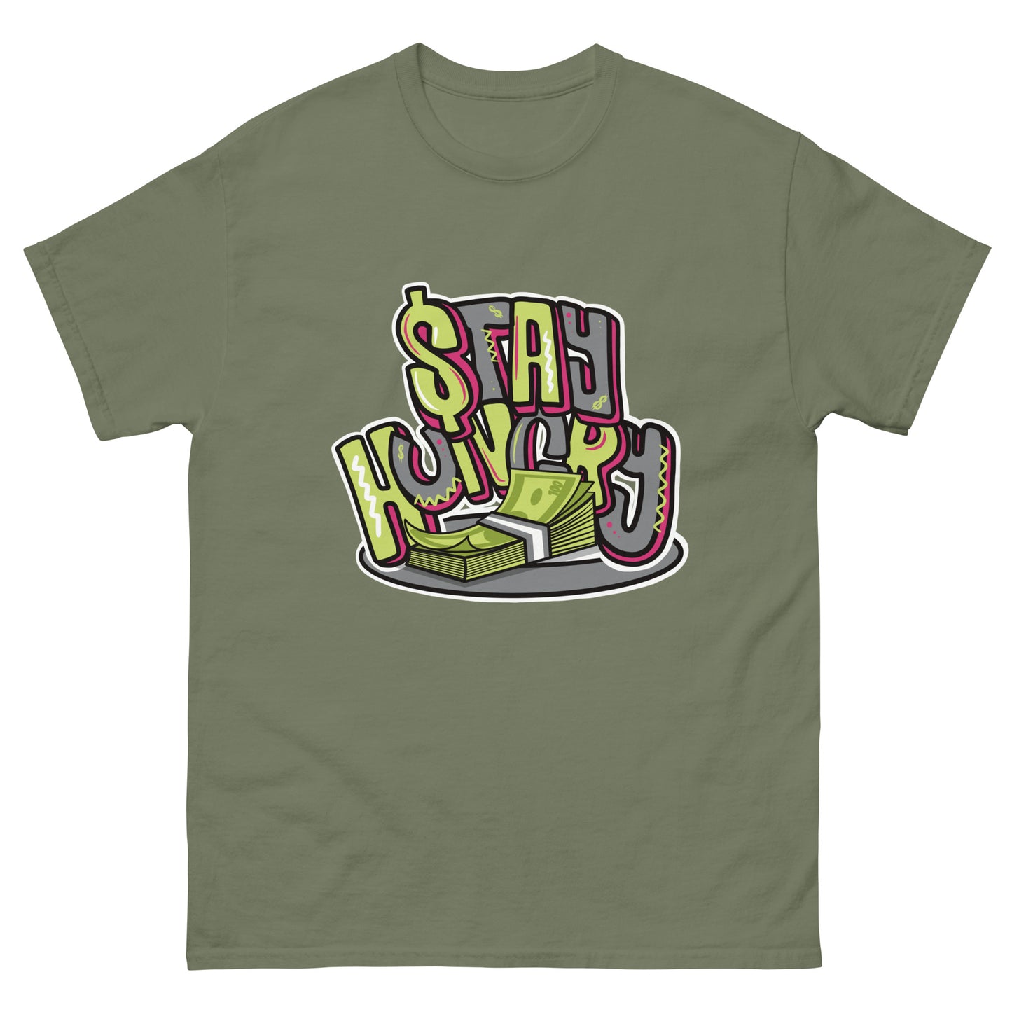 Stay Hungry Gfx Men's classic Tee