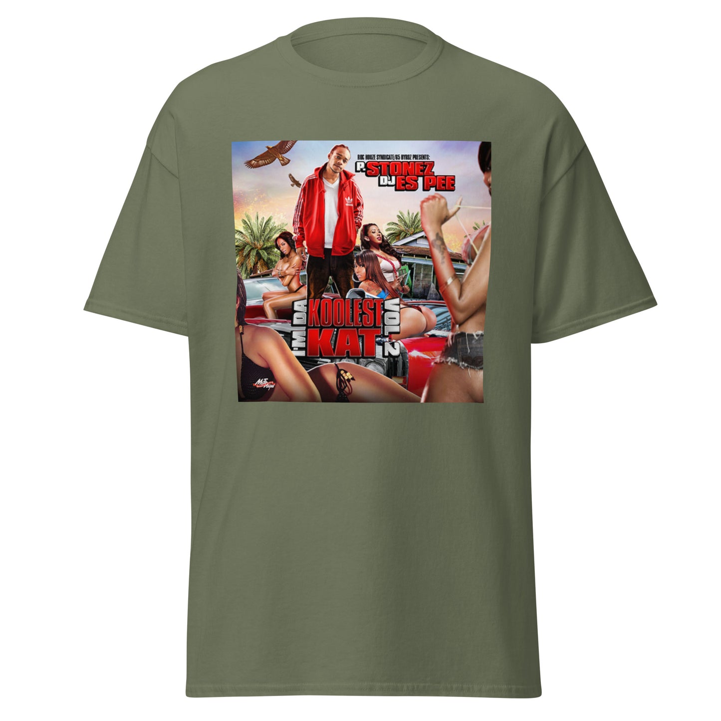 I'm DA Coolest Kat 2 Cover Art Men's classic Tee