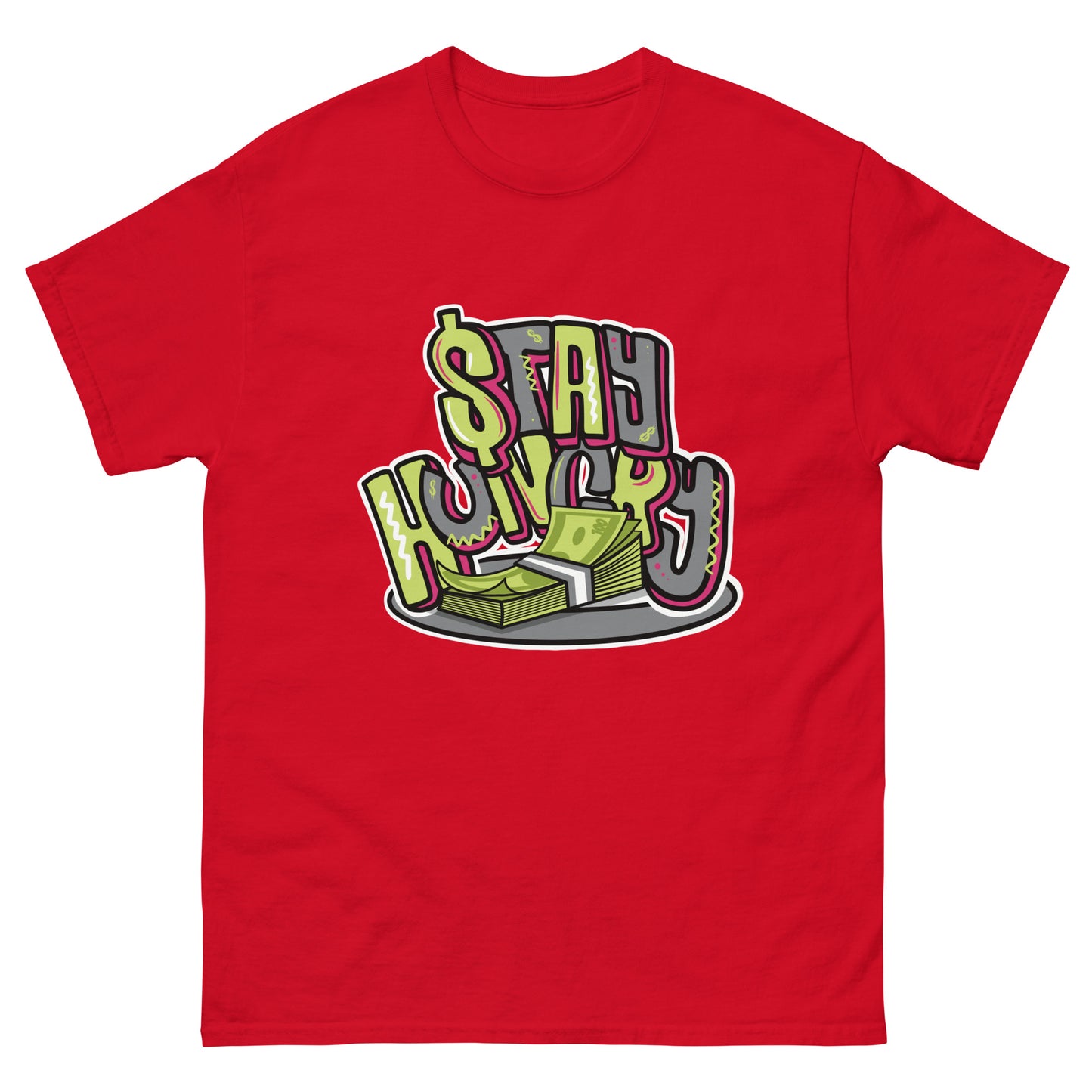Stay Hungry Gfx Men's classic Tee
