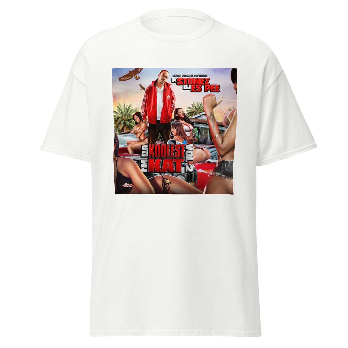 I'm DA Coolest Kat 2 Cover Art Men's classic Tee