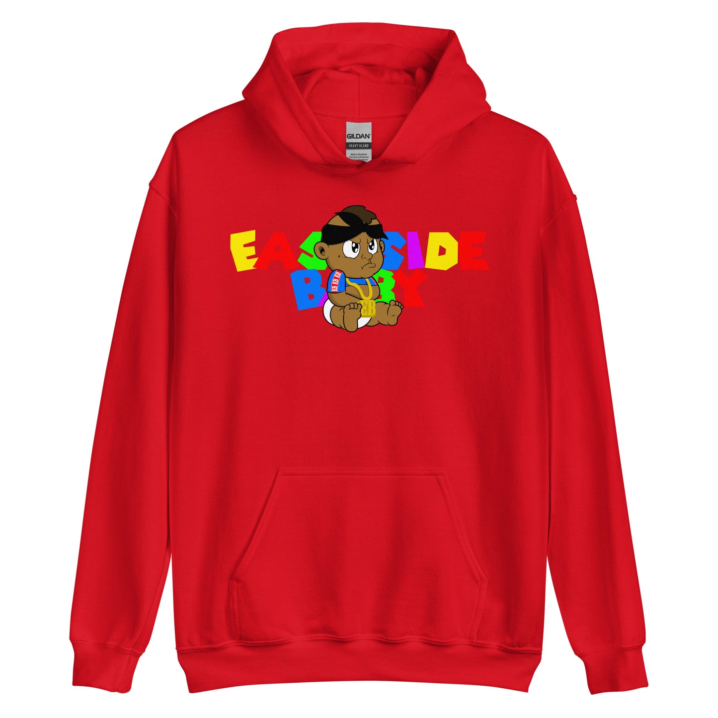 EastSide Baby Black Rag Hoodie