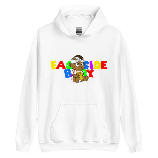 EastSide BAby White Rag  Hoodie